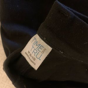 Black skinny jeans 8-10 long